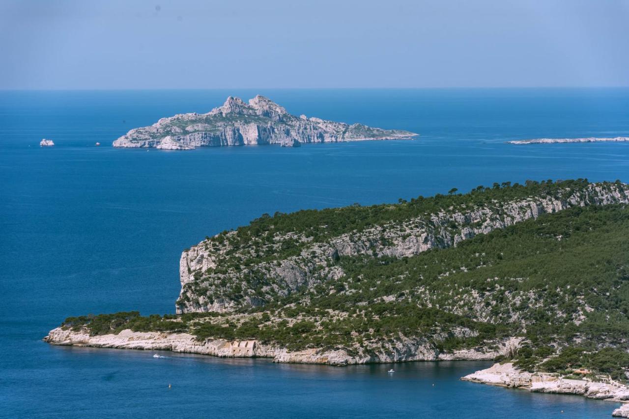 Superbe T2 Dans Villa Entre Calanques Et Colline Marsilia Exterior foto