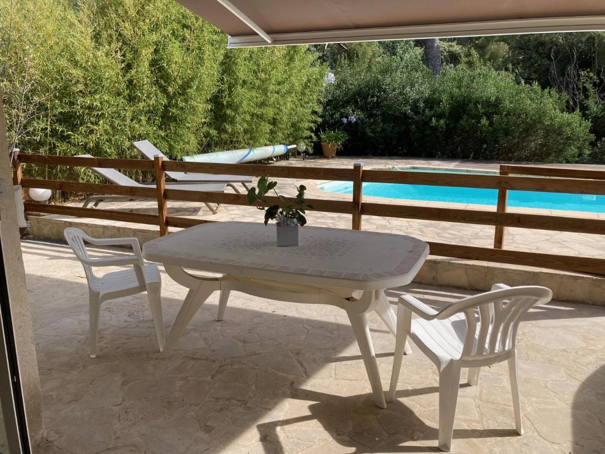 Superbe T2 Dans Villa Entre Calanques Et Colline Marsilia Exterior foto